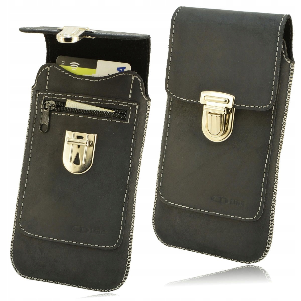 Kabura skórzana Asus Zenfone 4 Max futerał Orline