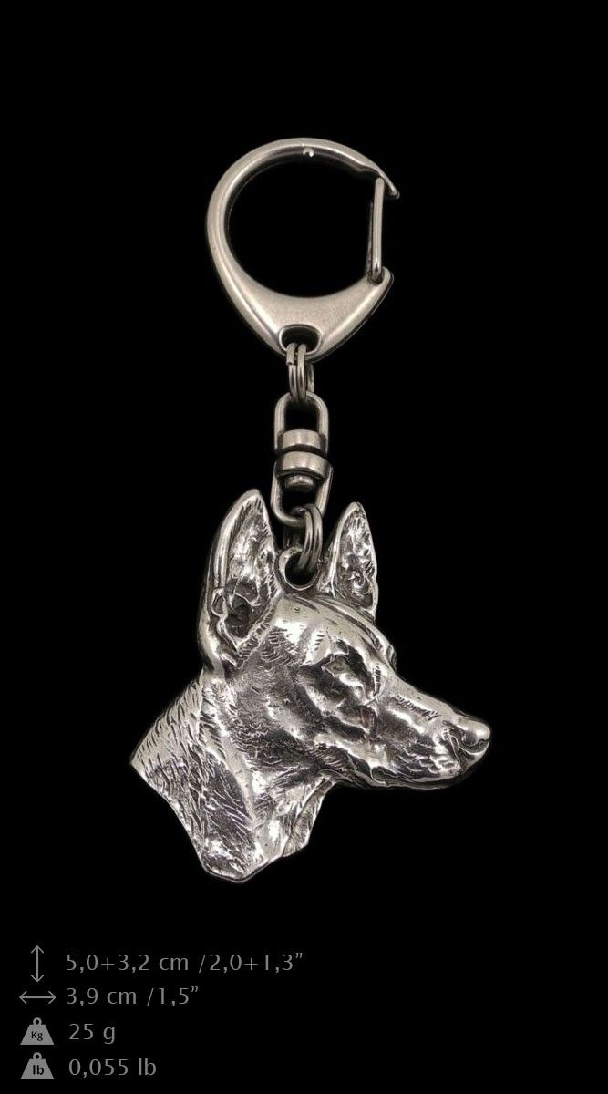 

Pies Faraona Brelok Breloczek posrebrzany