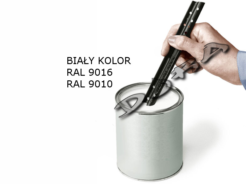 

Lakier akrylowy Ral 9003 9016 100ml+dodatki