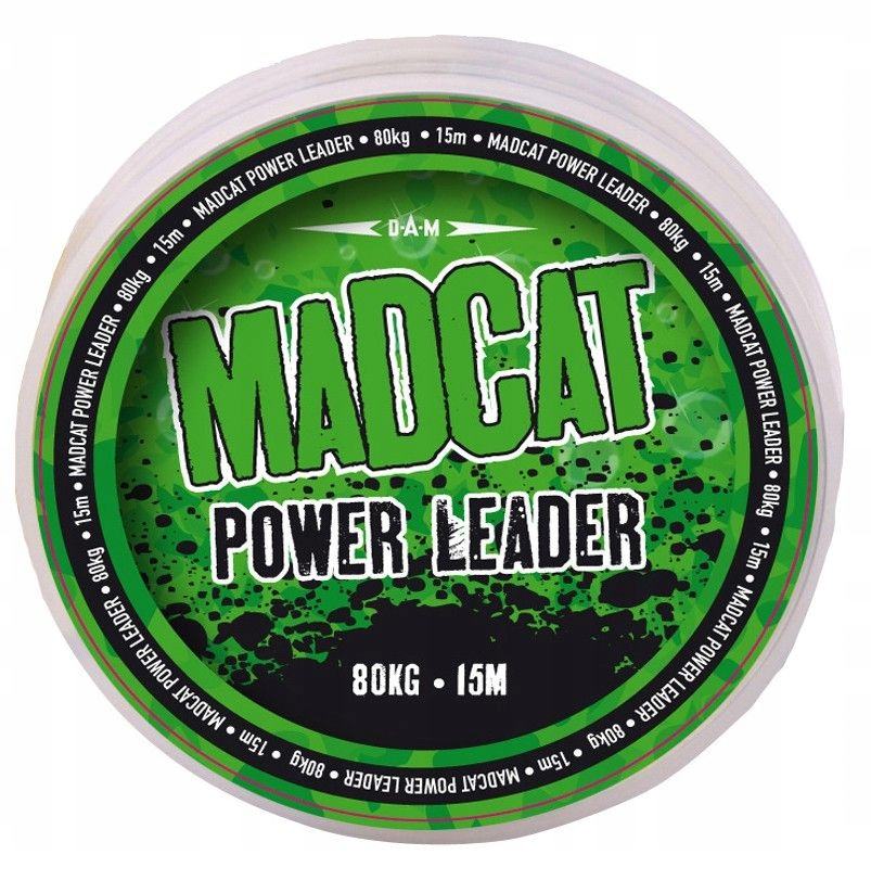 Przypon Madcat Power Leader 15m 0,80mm 80kg
