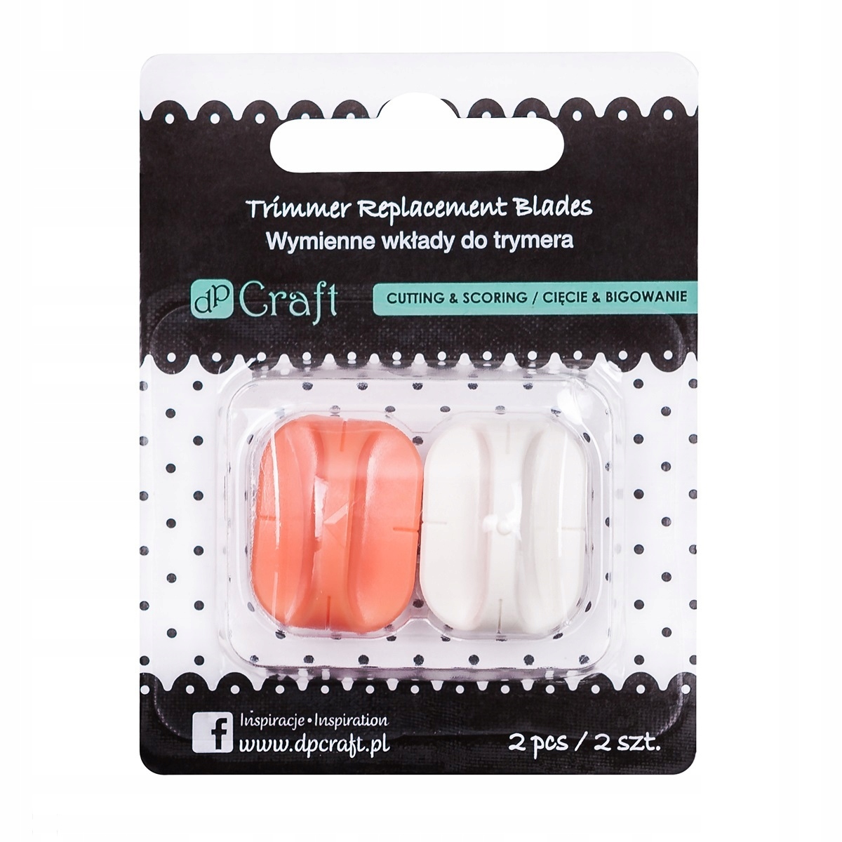 WYMIENNE OSTRZA DO TRYMERA -2szt EAN (GTIN) 5907589981612