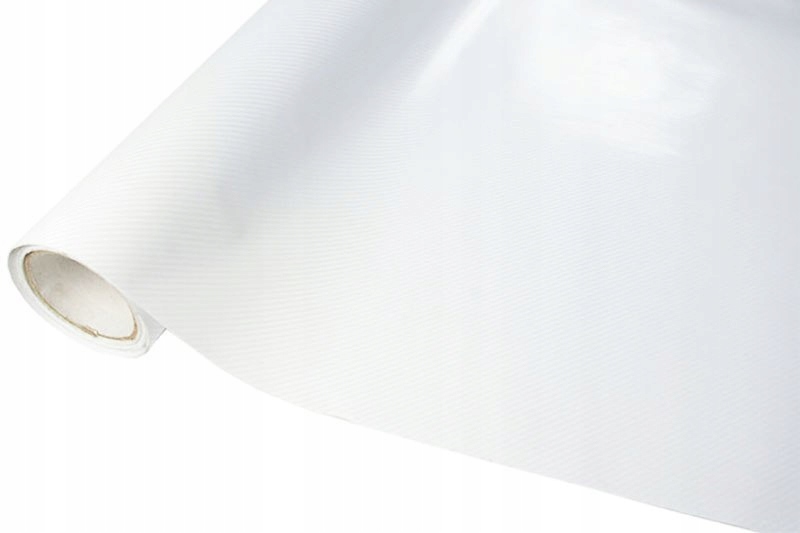 FOLIA CARBON KARBON 4D BIALA OKLEINA 152cm x 3M HQ Color white