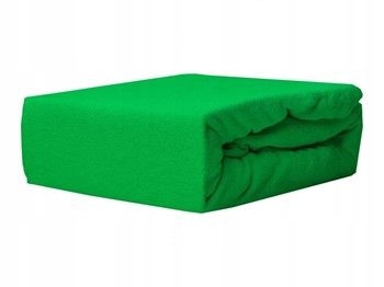

Prześcieradło Frotte z gumką 180g Zielone 90x200