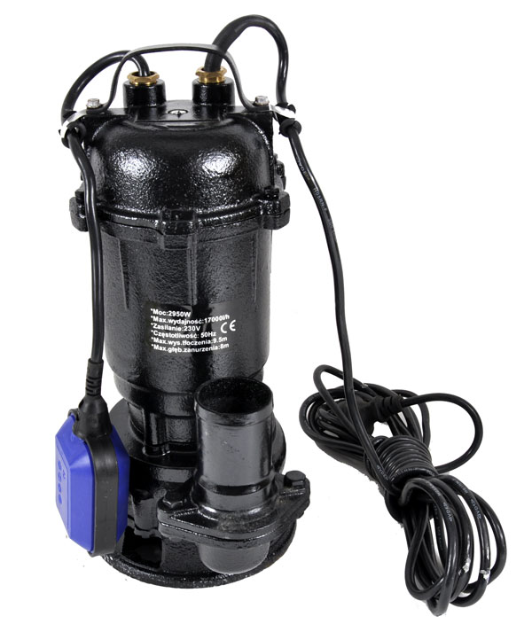 Ponorná pumpa Geko 550 W 17000 l/h