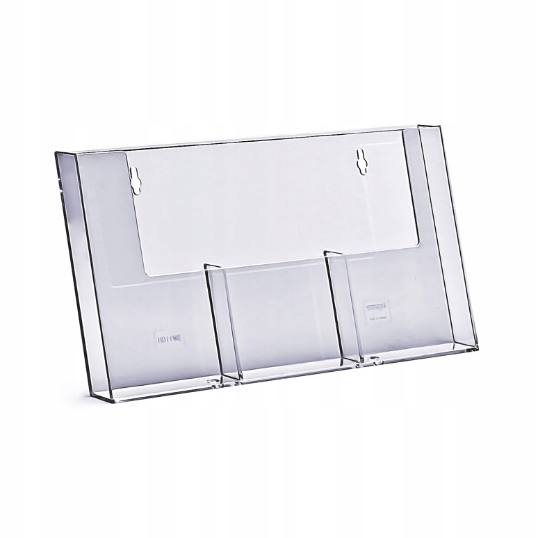 

Stojak na ulotki 3 x DL A6 plexi odlewany 3W110H