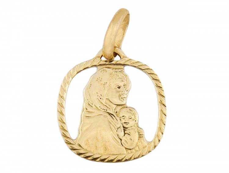 ZŁOTY MEDALIK MATKA BOSKA - 1,050 g