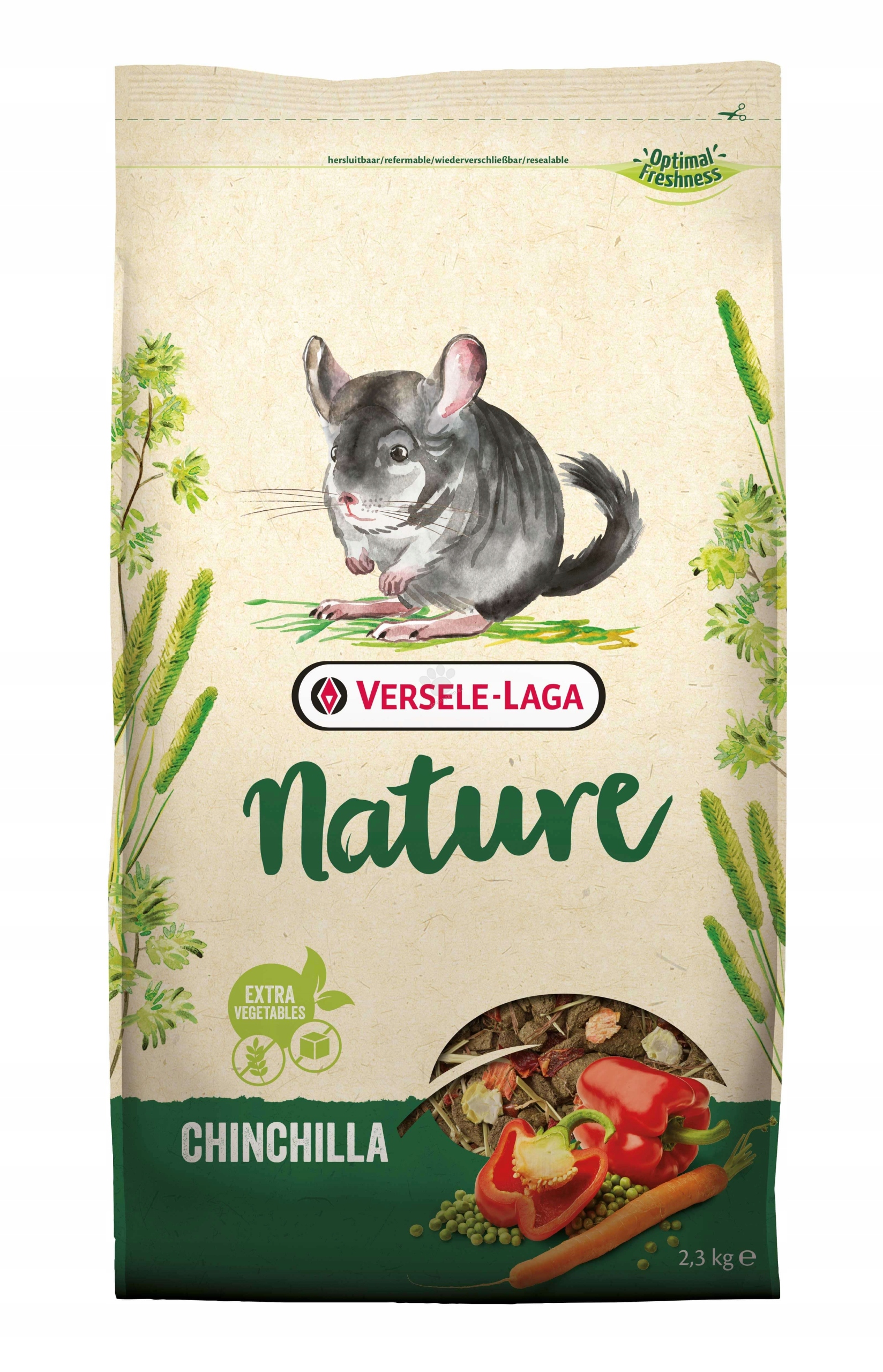 Levně Versele-laga 2,3kg Činčila Přírod