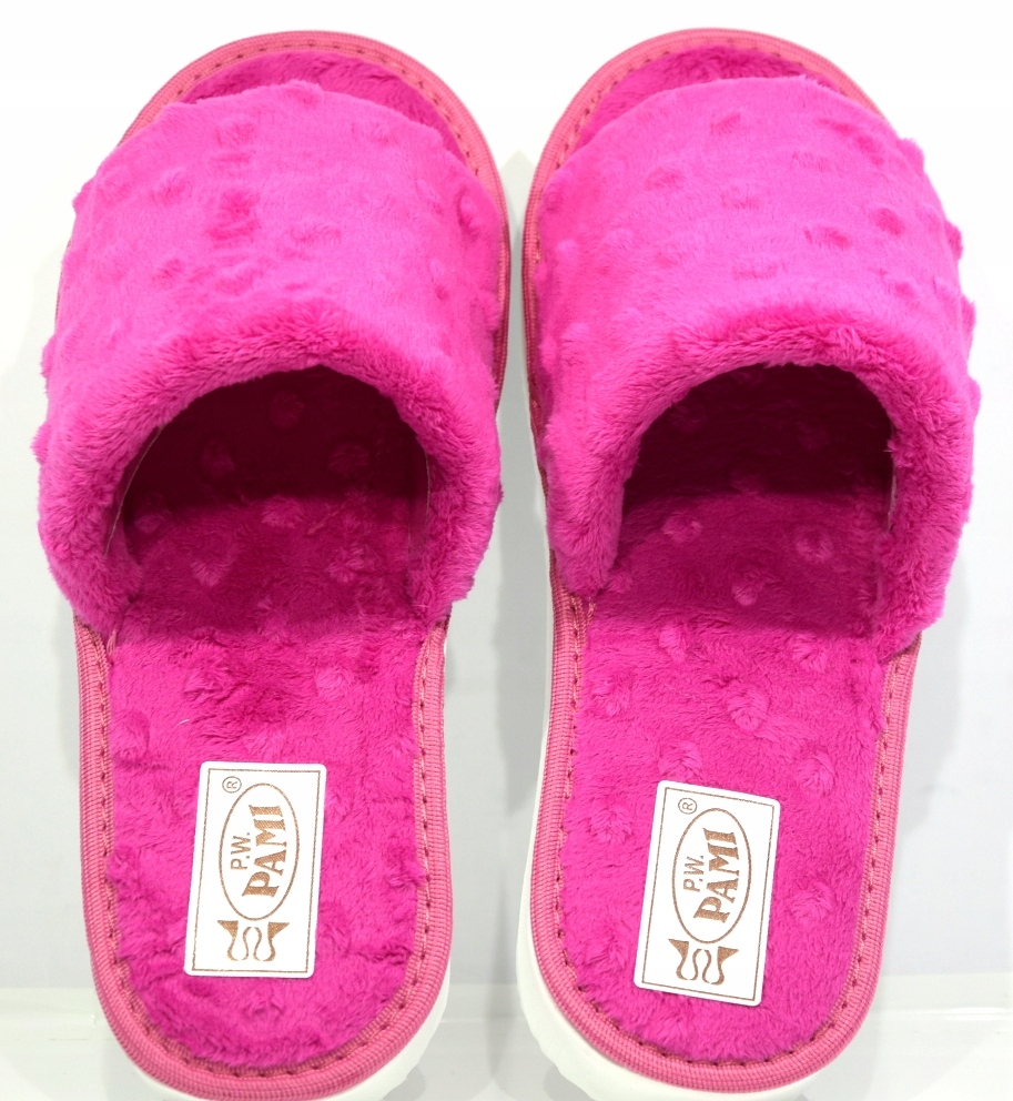 

Kapcie damskie buty domowe polskie fuksja 099 R.36