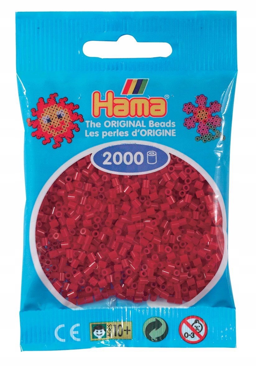 

Koraliki Hama Mini 2000 501-22 Ciemne Czerwone