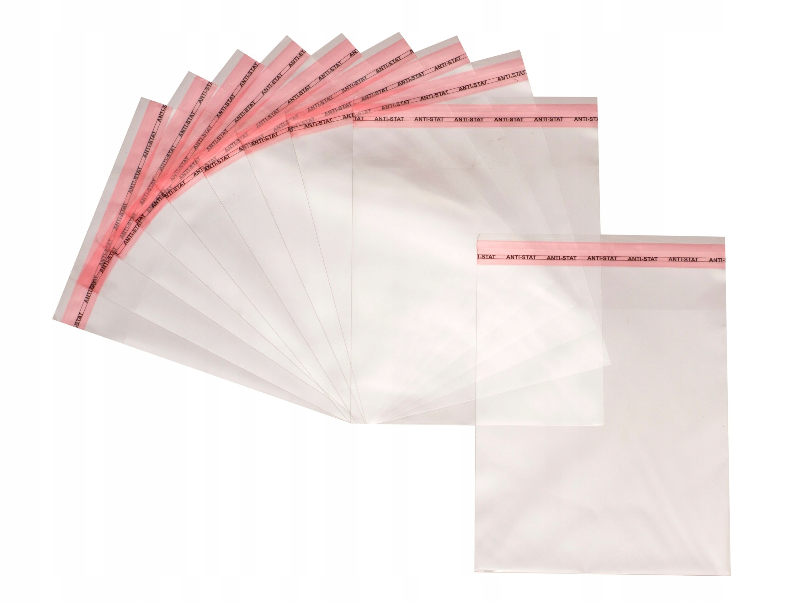 

Woreczki Torebki Foliowe 30cmx40cm z klejem 100szt