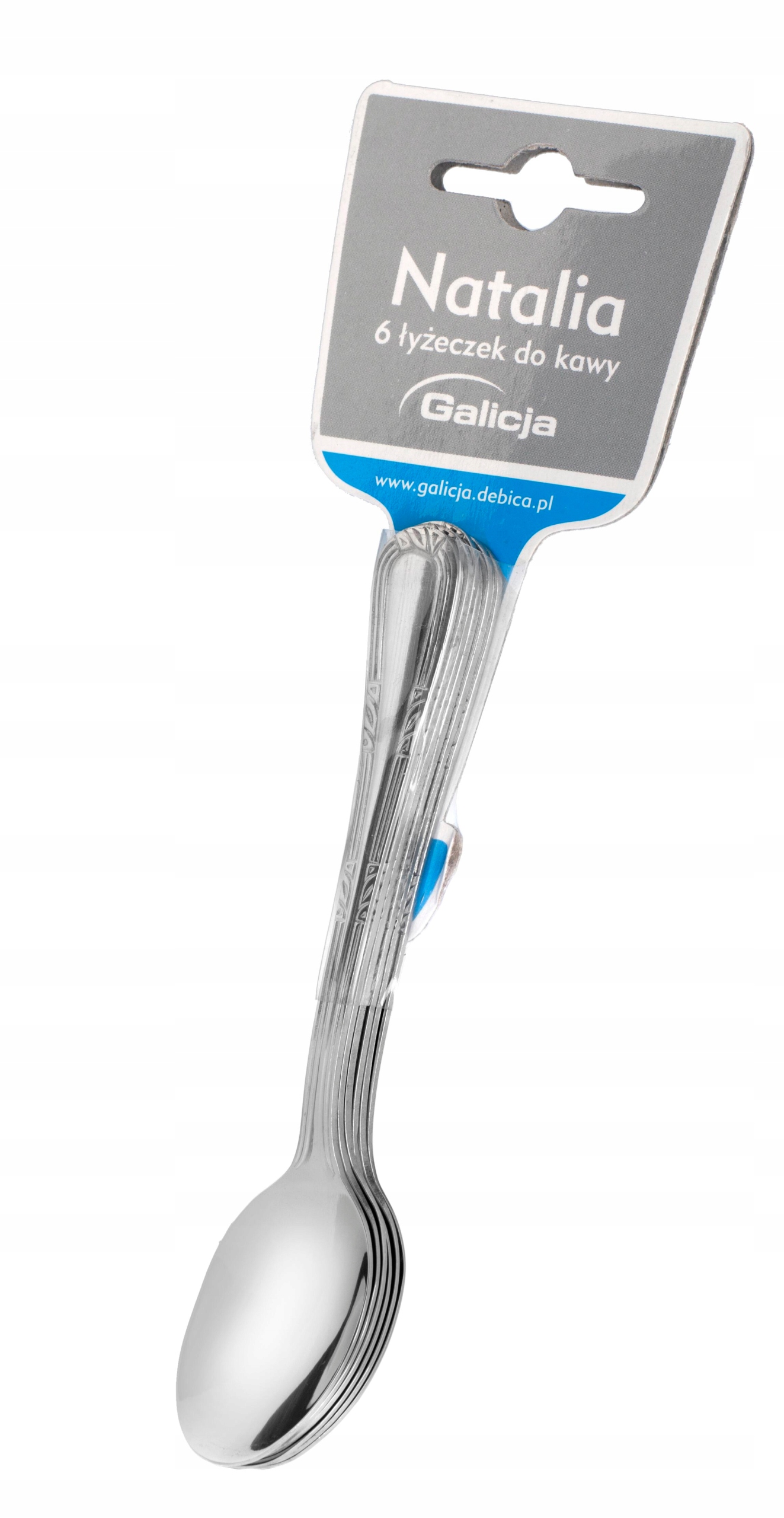 

Łyżeczka do kawy Natalia 6 sztuk stal połysk