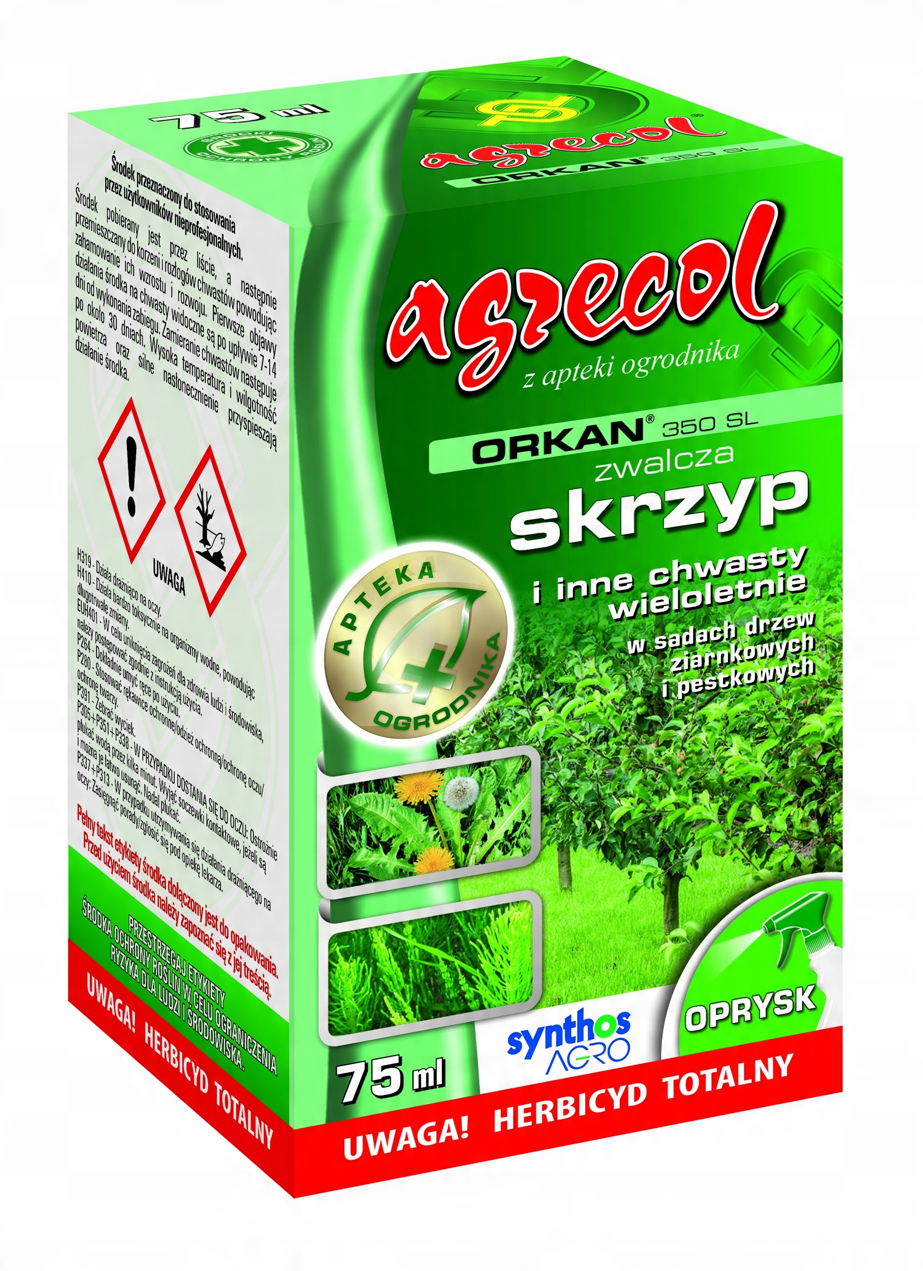 

Agrecol na chwasty Orkan 350Sl na skrzyp 75 ml