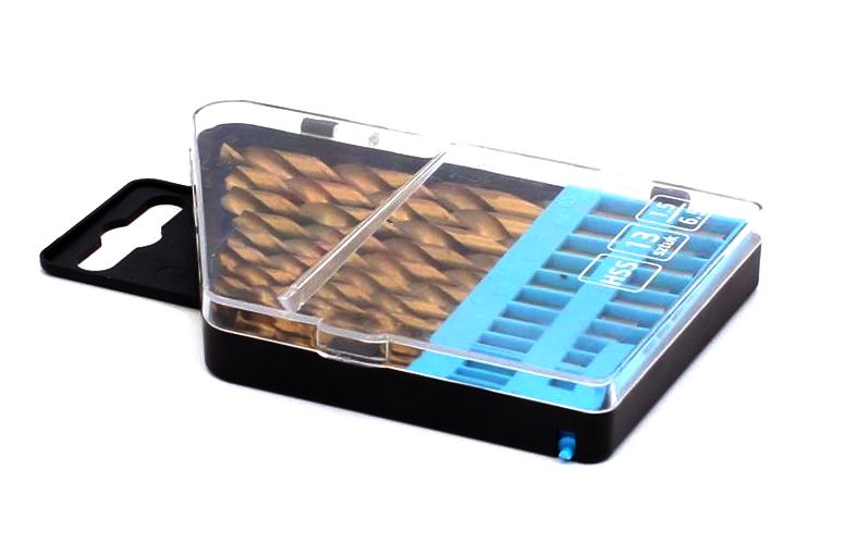 

Wiertła Do Metalu Hss Tytan 13 Szt 1.5-6.5mm Etui