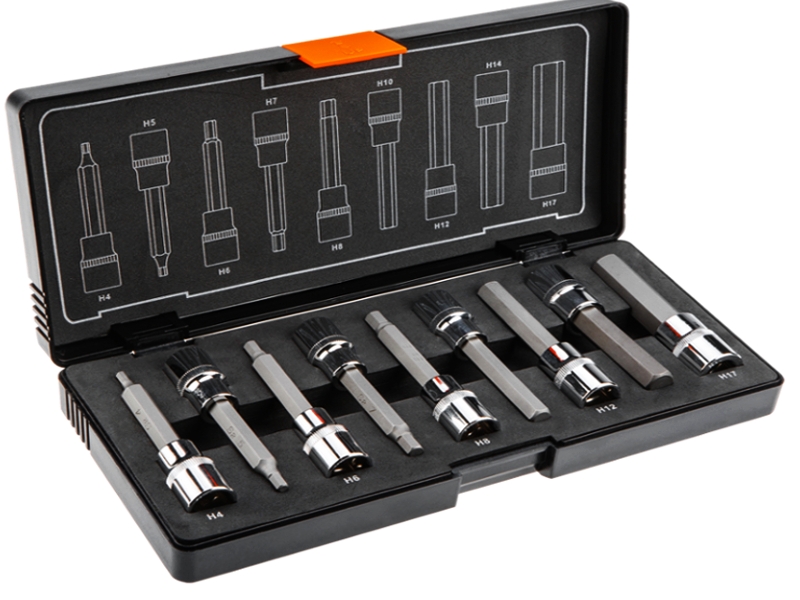 08-706/TPX Neo Tools, Šesťhranné Koncovky Na Nástavci 100 MM,
