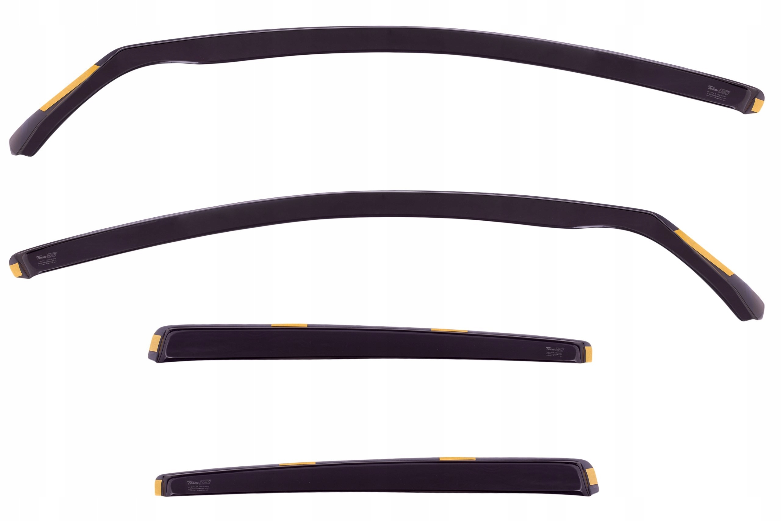 

Vw Golf VI 5-DRZWI 2008-2012 Komplet Owiewek Heko