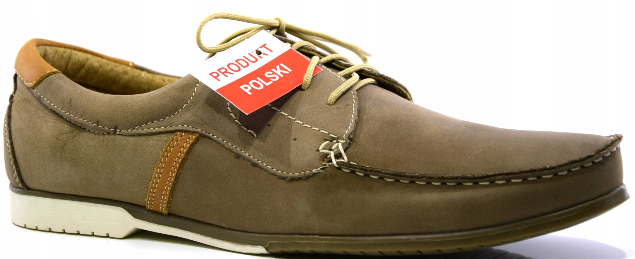 Pánské Šněrovací Boty Pohodlné Polobotky Hnědé 625 43