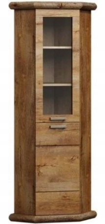 Meble KORA -Witryna narożna 63,5 (K16) 2D Wysokość mebla 192 cm