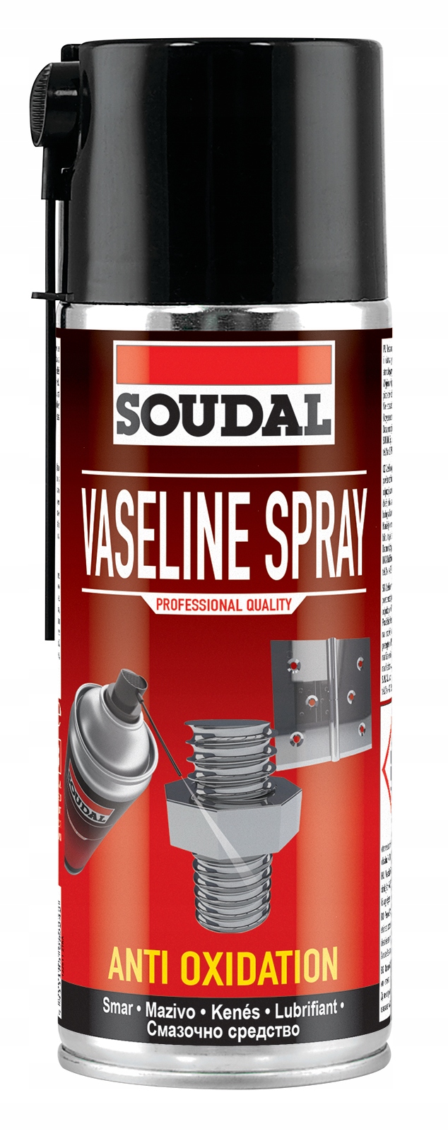 

Wazelina smar w aerozolu 400 Soudal Vaseline Spray