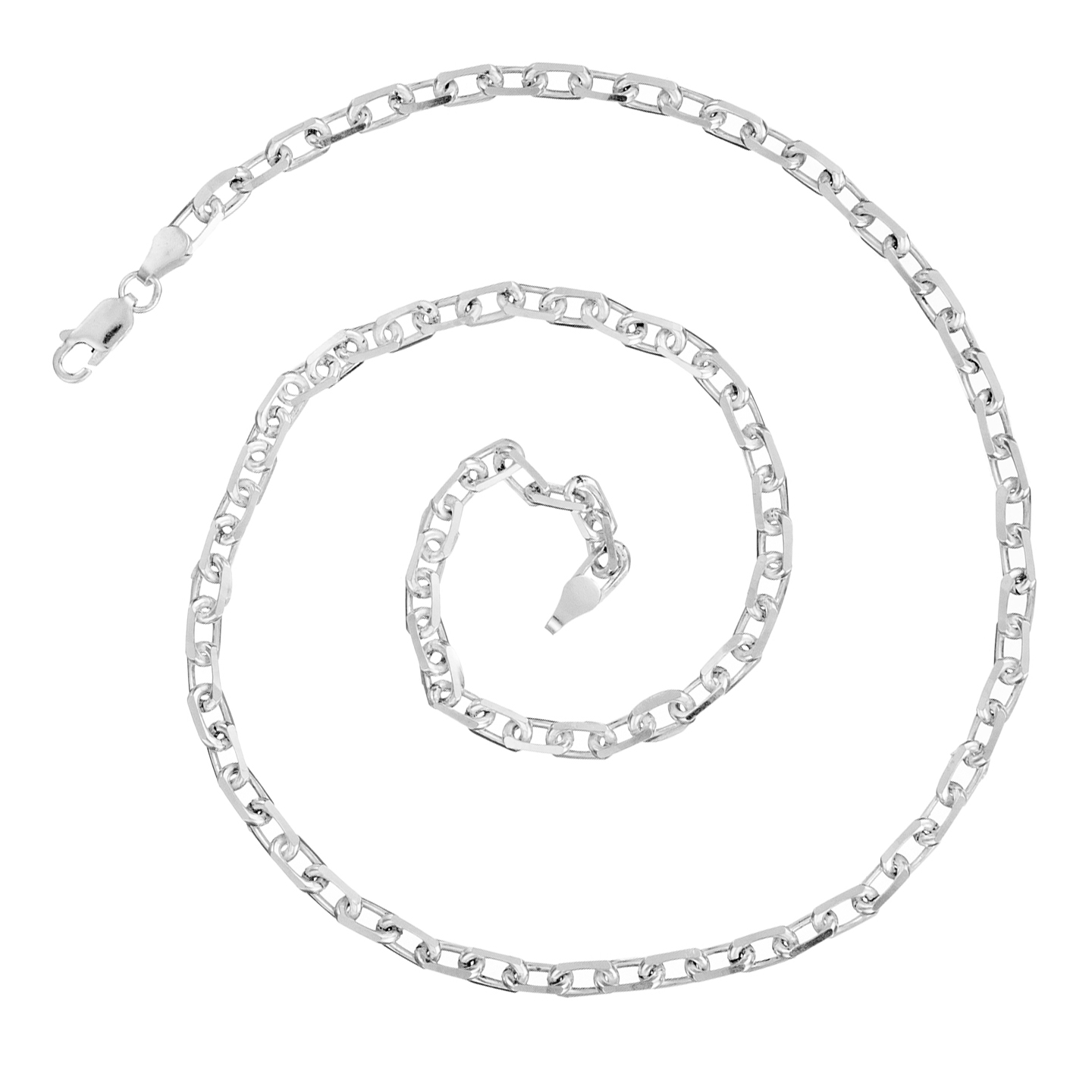 Stříbrný Řetízek Ankr 55 cm 4,6 mm Stříbro 925