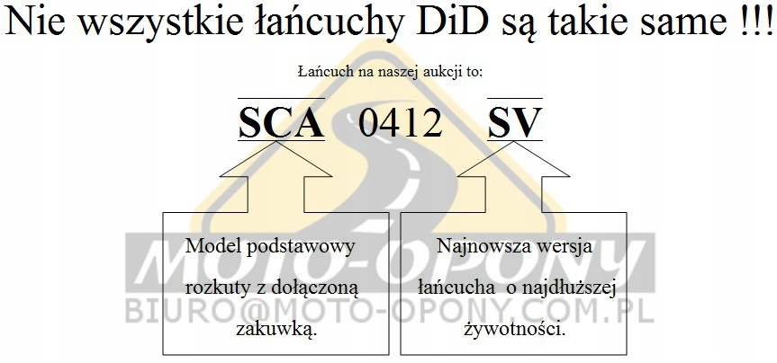 Lancuch rozrzadu Suzuki GSX R 1000 Lancuszek DiD Producent czesci DID