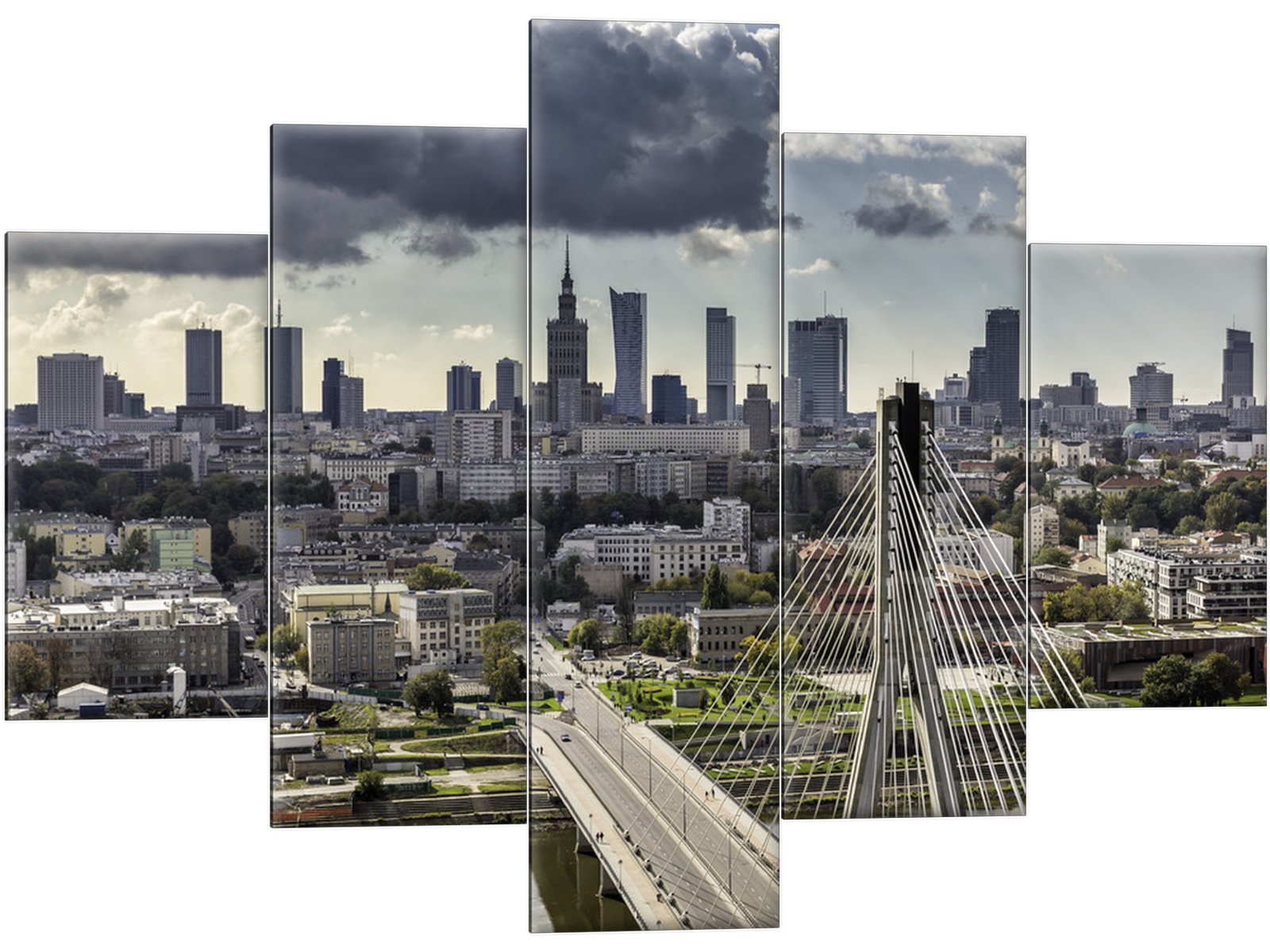 

Obraz Tryptyk Panorama Warszawy 150x105 Warszawa