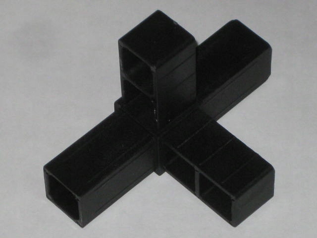

Łącznik plastikowy profil aluminiowy 25x25x2czarny