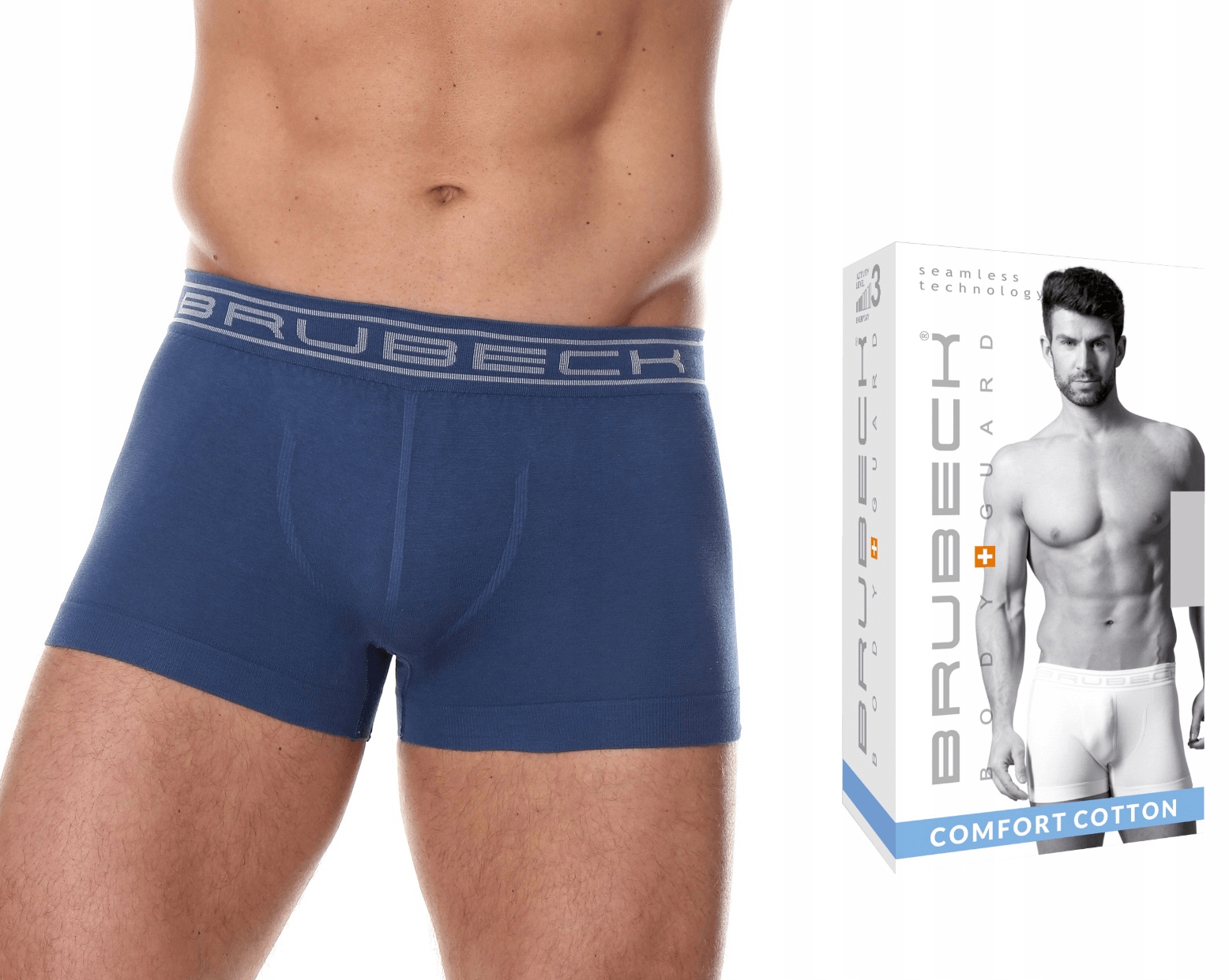 

Bokserki Męskie Comfort Cotton Brubeck BX10050A M