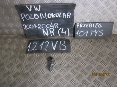 CZUJNIK WAŁU VW POLO IV 1.2 B 01-04r Typ silnika Benzyna