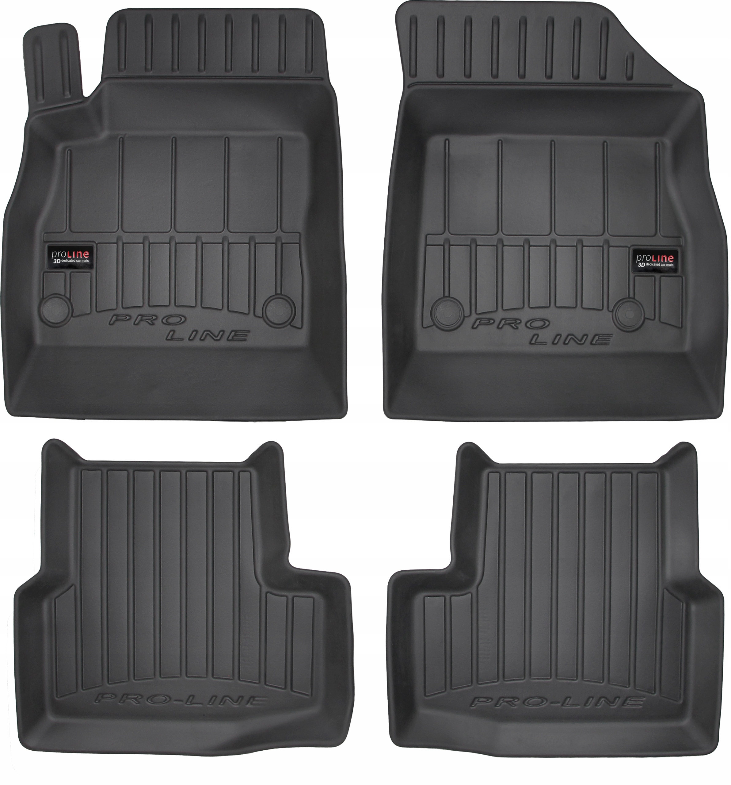 Gumové Koberce Proline Opel Astra K 2015-2022, 4ks3D407022 Frogum