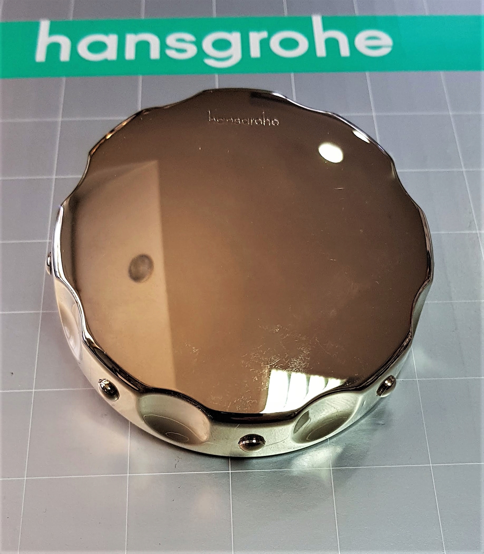 HANSGROHE Uchwyt obrotowy 96083840 - edelmessing Marka Hansgrohe