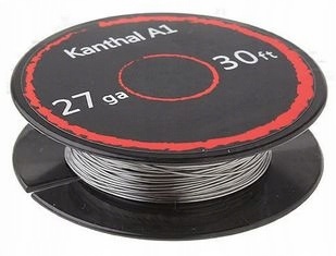 

Drut oporowy Kanthal A1 średnica 0,81mm Rolka 30m