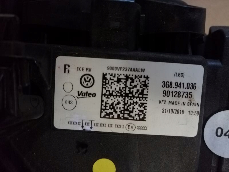 Lampy przednie komplet FULL LED VW Arteon idealne Producent części Valeo