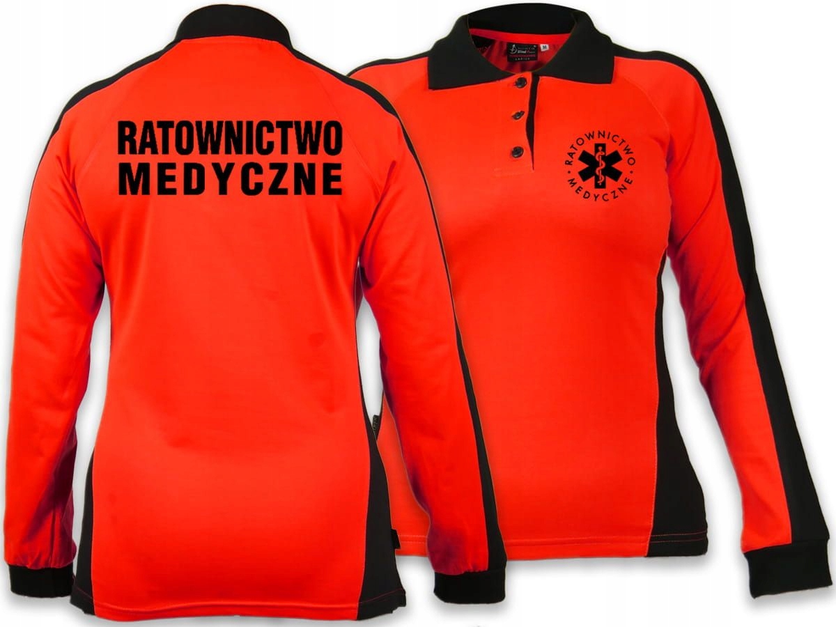 

Koszulka Polo Fluo Ratownik Sanitariusz Lekarz Prm