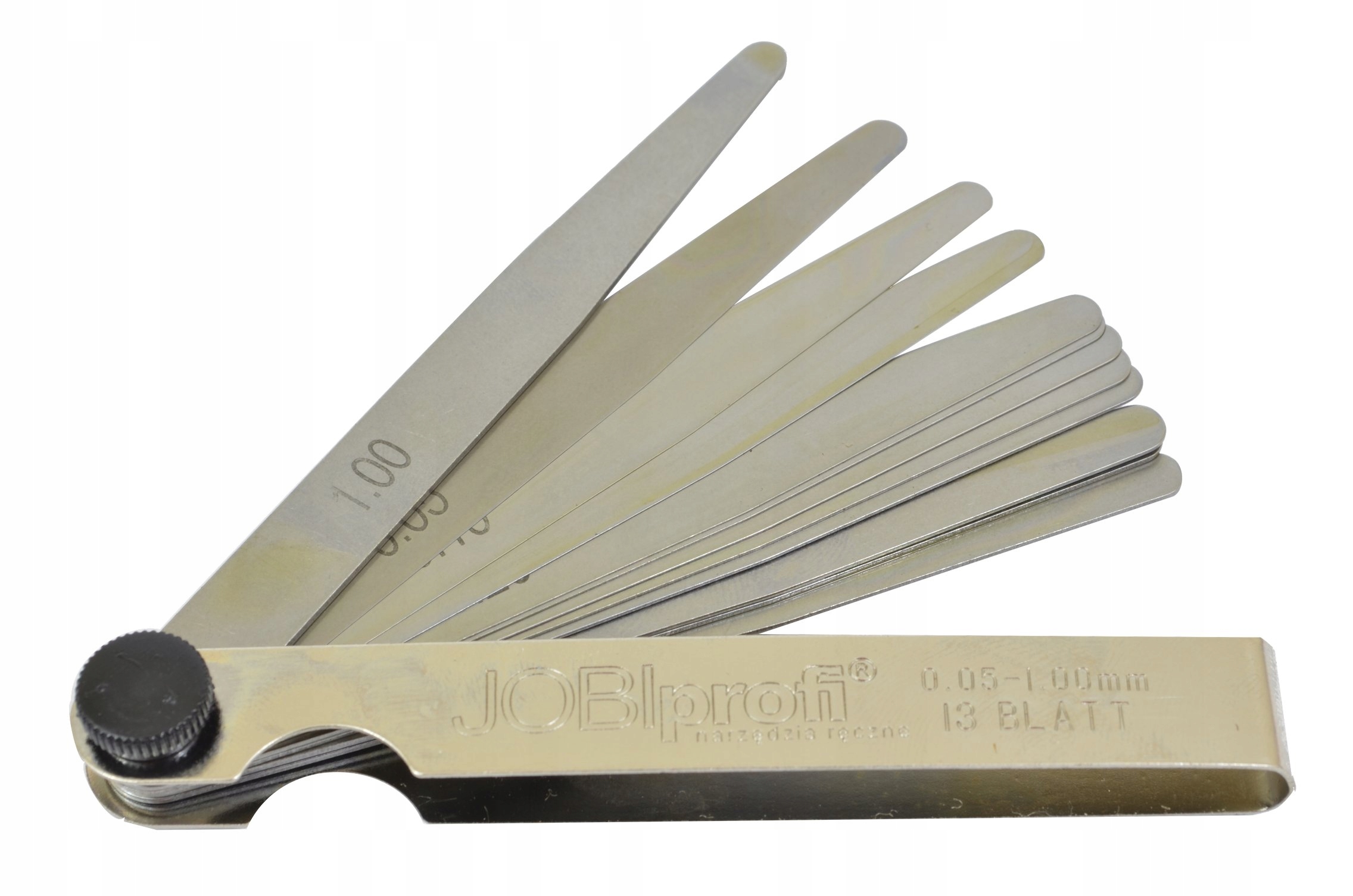 

Szczelinomierz listkowy Miernik do szczelin 0,05-1