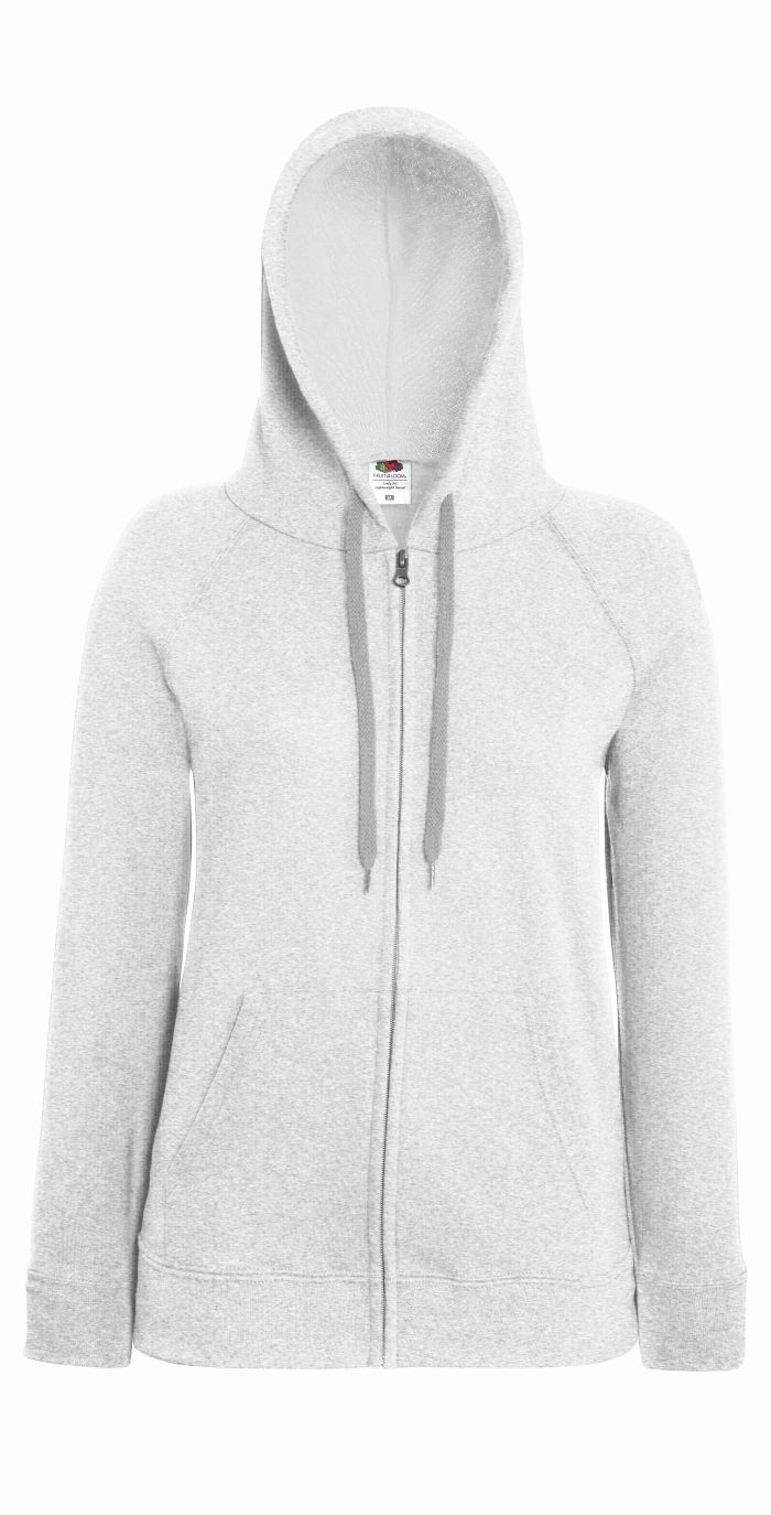 

Fruit Of The Loom Damska Bluza Kaptur Zamek Grey L