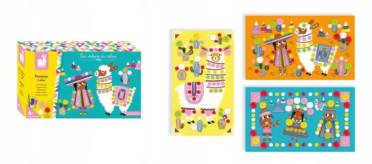 Zestaw artystyczny Pompony Lamy, Janod