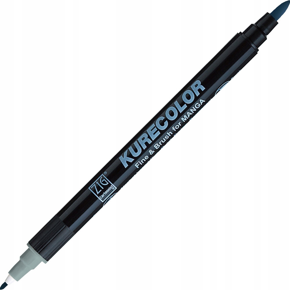 Kurecolor Fine&brush Blue Gray 3 marker