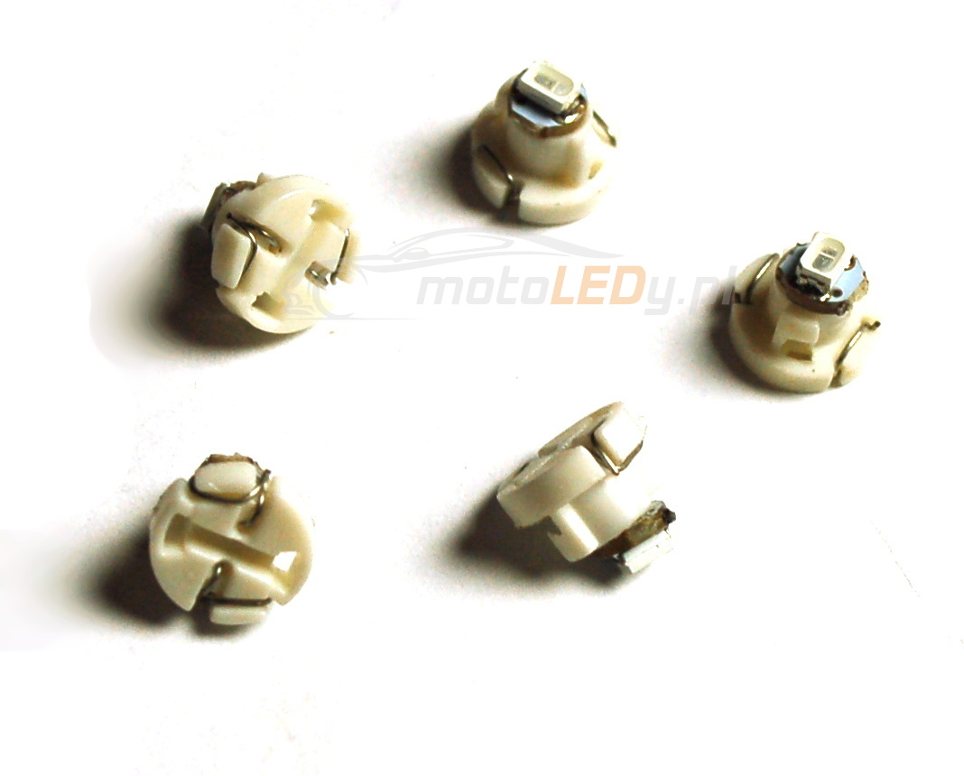 

T4.7 zielona Led 0,2W, T5, R5 W1,2W W2W 12V 20lm
