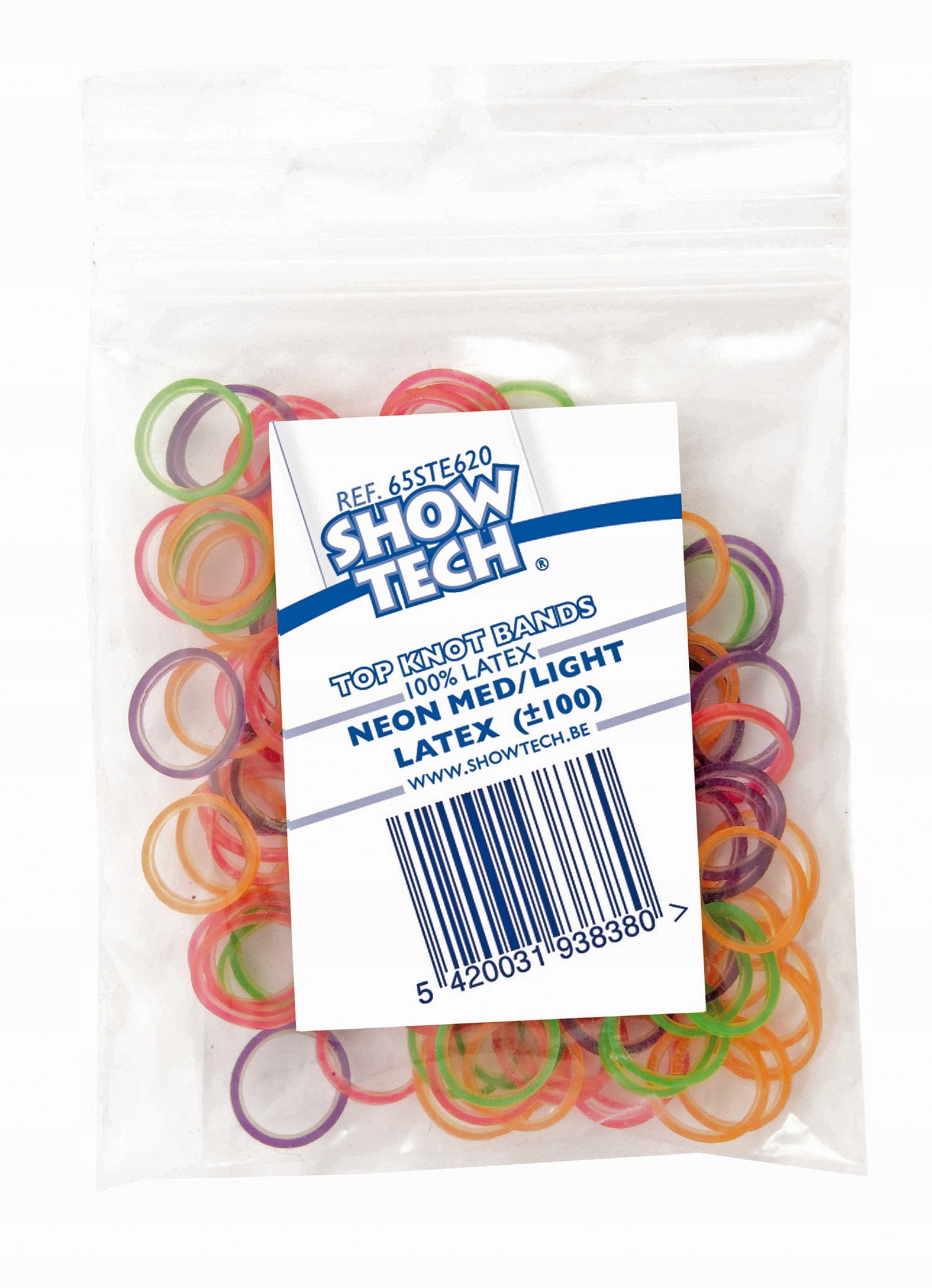 

Lateksowe gumki dla psa ShowTech 100 sztuk