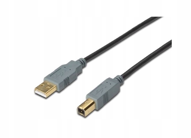 Kabel USB 2.0 AB 3m Digitus Premium