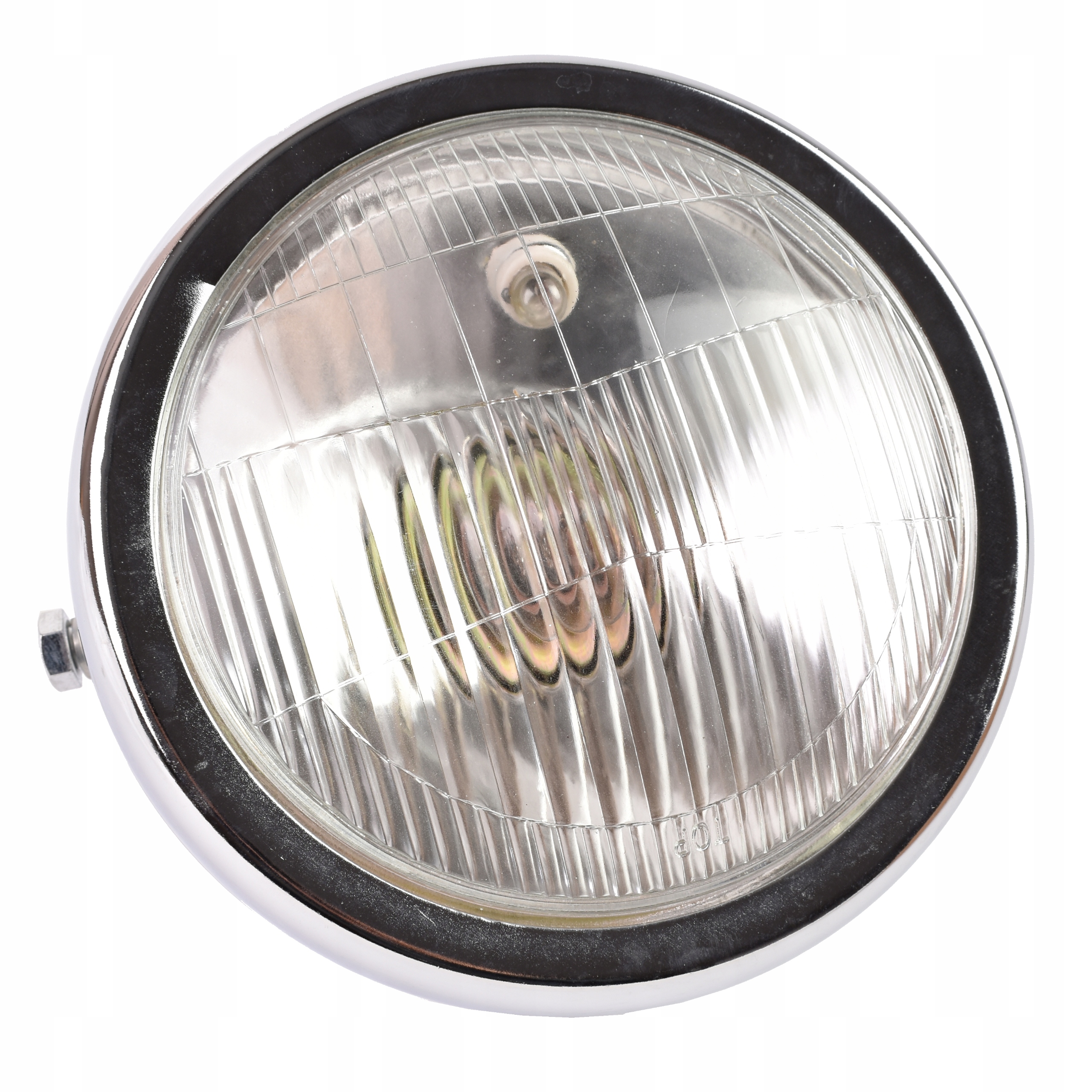 Lampa na przód do Yankee, GR Junak Romet metal chr