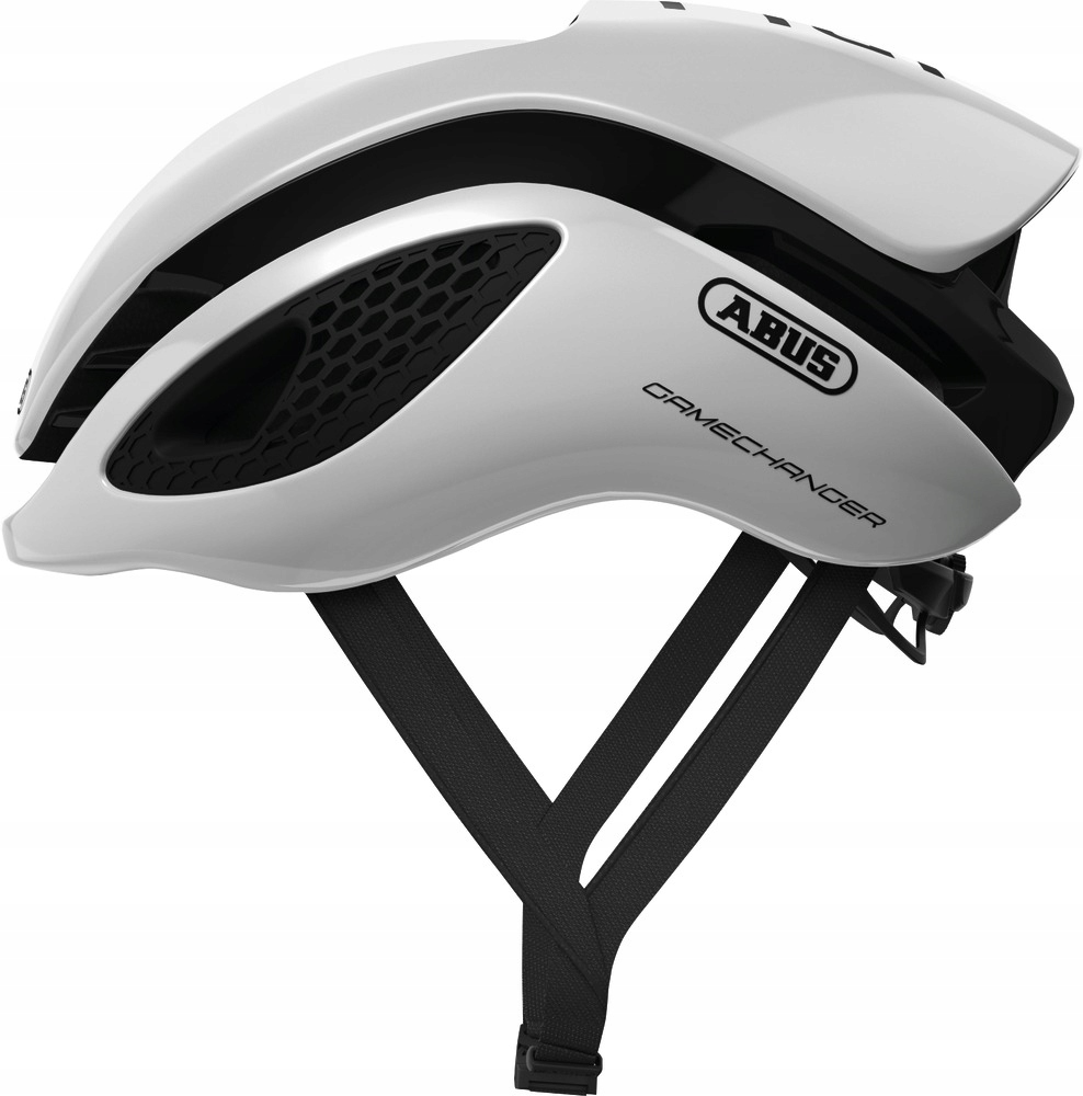 Silniční cyklistická přilba Abus GameChanger Polar White M 52-58 cm gravel silniční