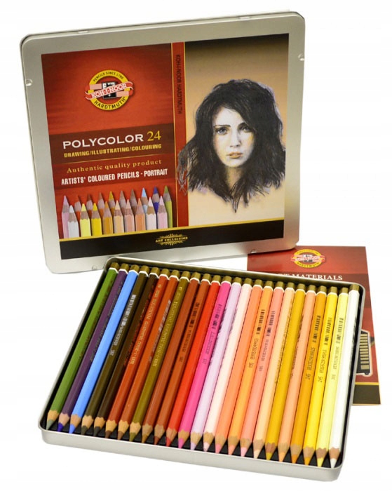 Koh i noor Pastelky Polycolor Portrét 24kol kov