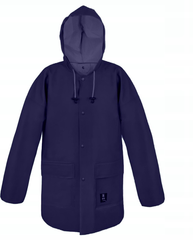 Kurtka Granatowa Żeglarska Na Intensywne Deszcze