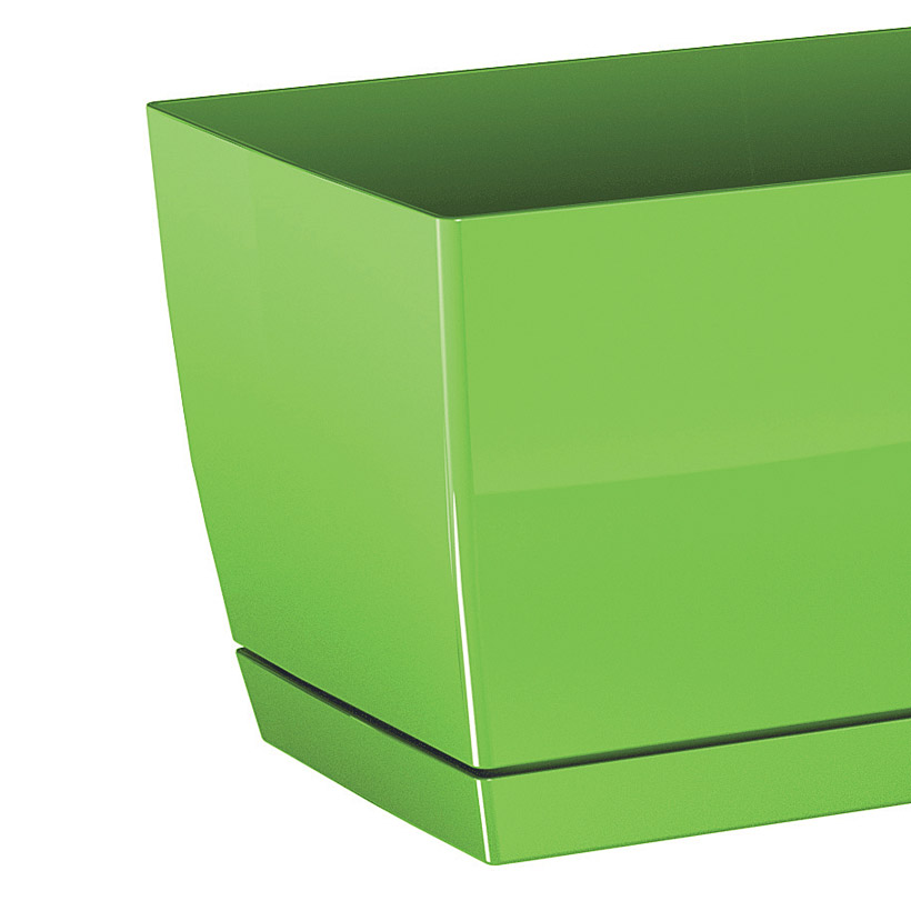 Doniczka COUBI DUPP240 z podstawką | Grafit — 8