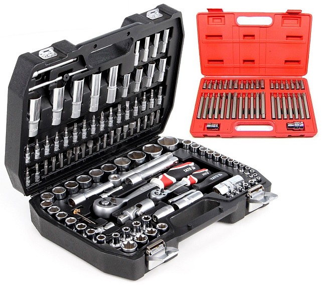 ZESTAW 108el KLUCZE NASADOWE YATO YT 3879 40 TORX Producent code YT 3879