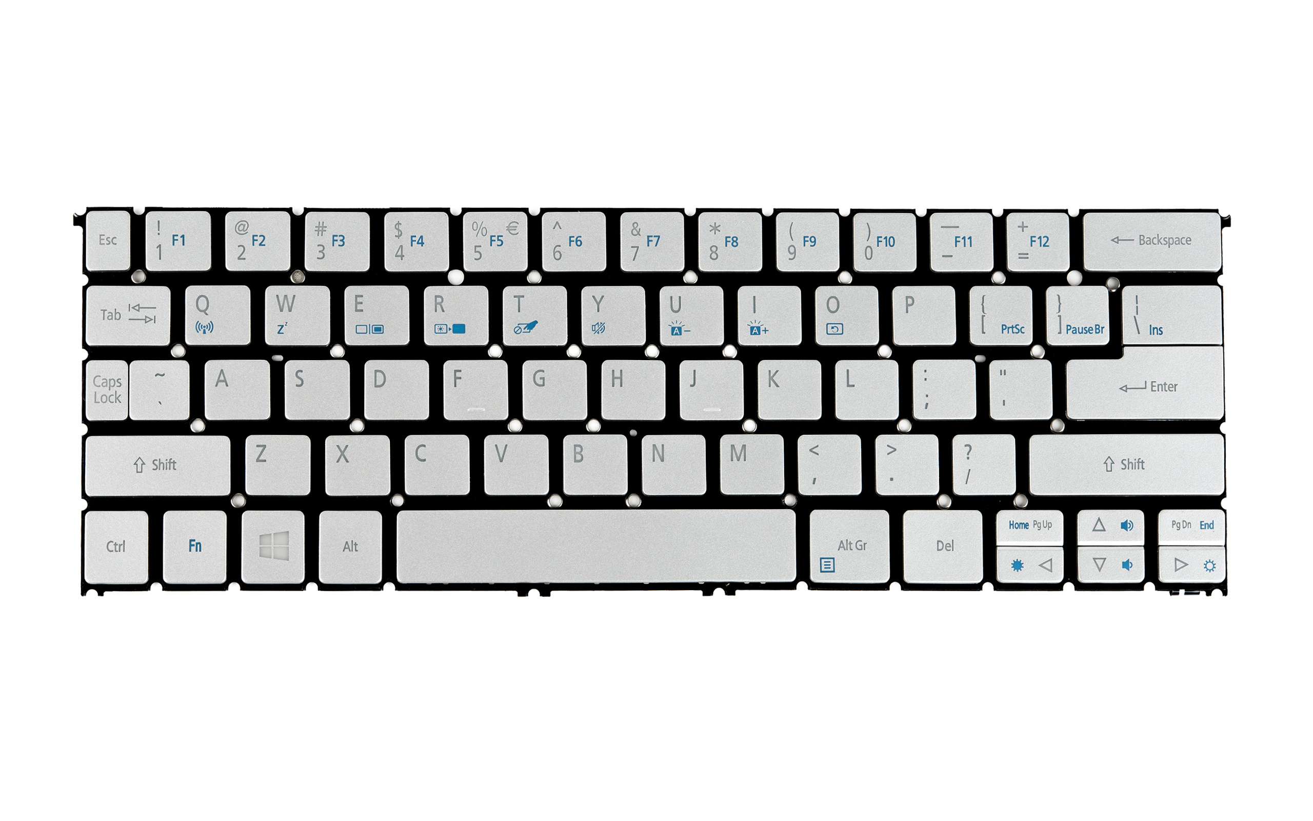 Klávesnice Pro Acer S7-391 S7-392 S7-393 Led