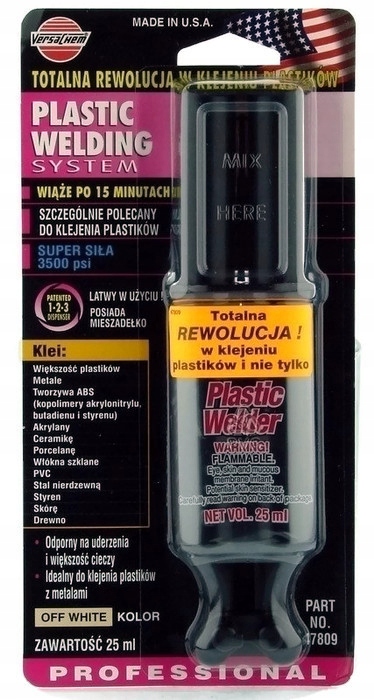 

Klej do plastiku Plastic Welding 25 ml Versachem
