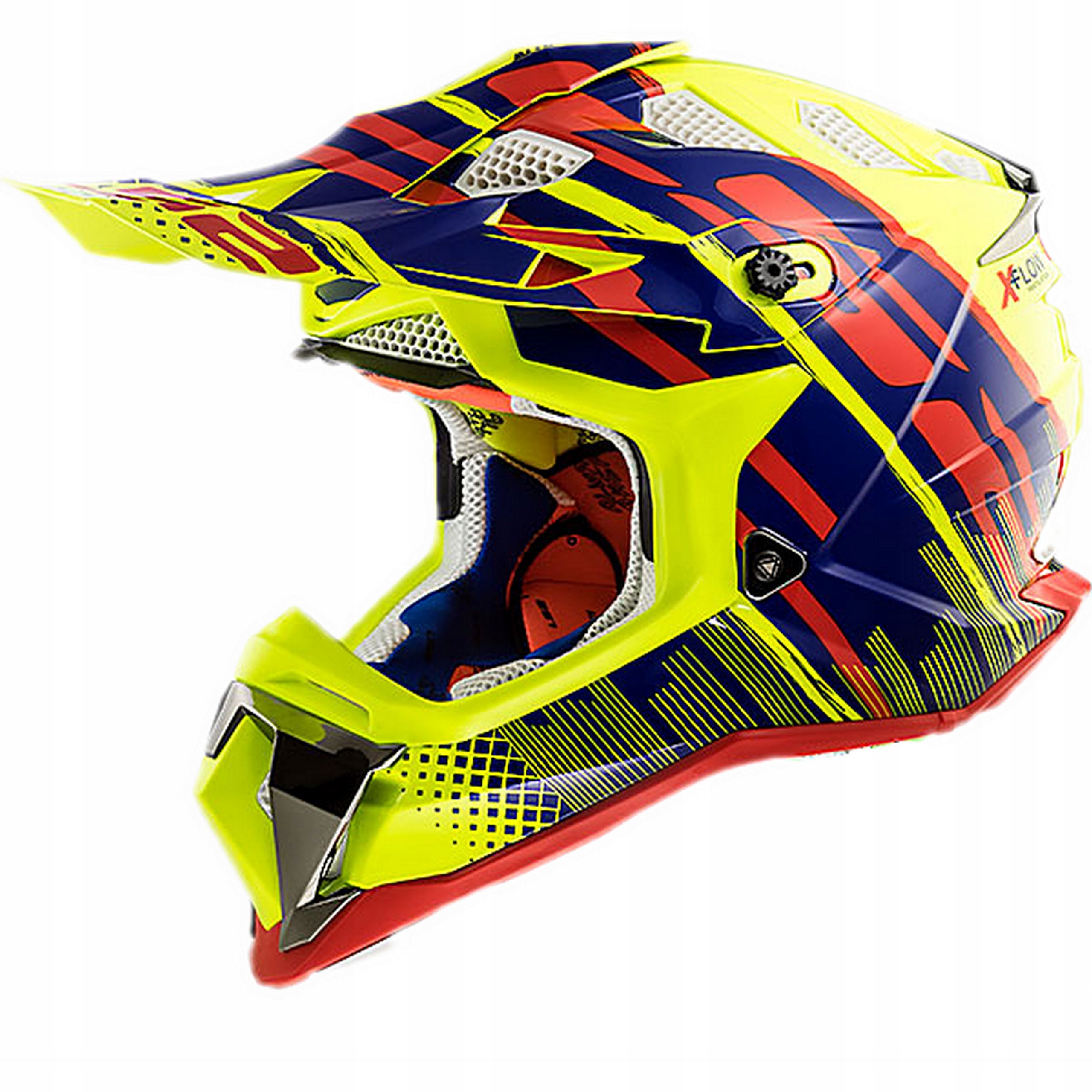 LS2 Kask Cross Enduro Quad Bomber Yellow rozm.M