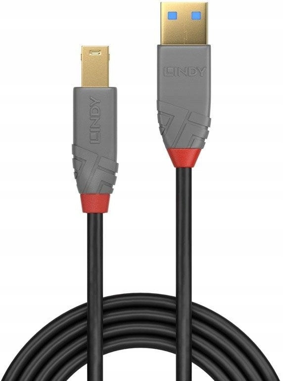 KABEL PRZEWÓD USB 3.0 A-B LINDY DO DRUKARKI 1M Kod producenta 36741